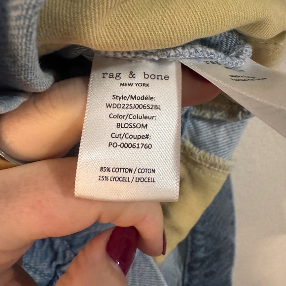 Rag & Bone Denim Romper - Picture 8 of 9